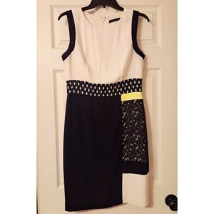 Ivanka Trump Size 6 Colorblock Dress